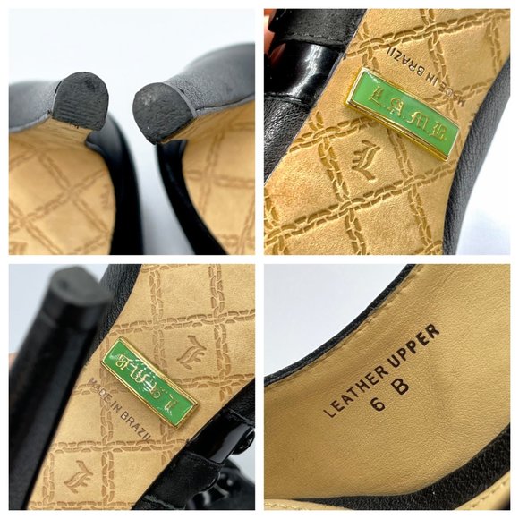 L.A.M.P. FEN Gwen Stefani Button Stiletto Heels Sz - Picture 15 of 15